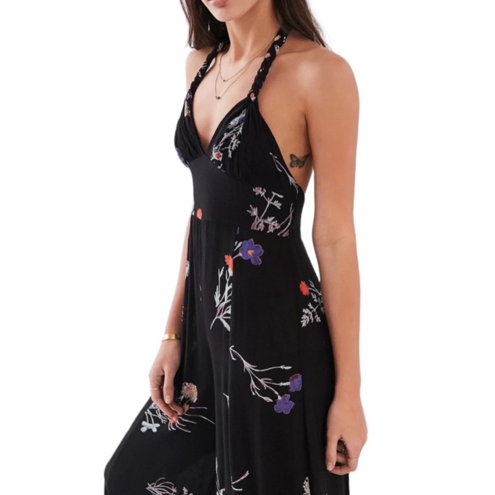 Kimchi Blue Floral Halter Jumpsuit
